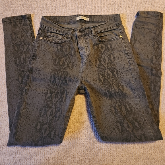 Snake Print Jeans - Picture 2 of 3
